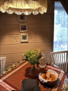 В гостевой избе в центре Костромы.