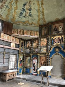 Четырёхъярусный иконостас церкви Ильи Пророка.