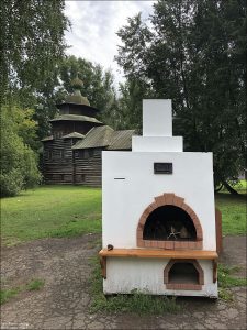 Русская печь как арт-объект.