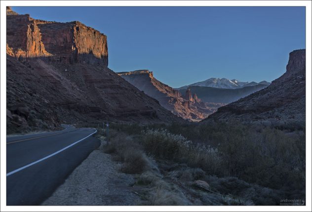 Ущелье реки Колорадо (Colorado River gorge), штат Юта.