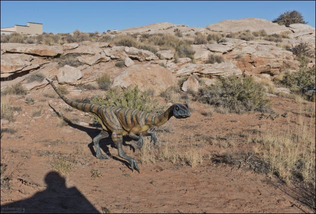Лилиенштерн (Liliensternus liliensterni) — один из первых крупных хищных динозавров, принадлежит к группе тераподов — двуногих хищников. Обитал в речных долинах, где преобладал субтропический климат.
