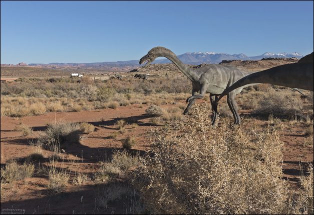 Plateosaurus engelhardti — один из первых хорошо изученных динозавров в истории науки и один из крупнейших травоядных своего времени. Он жил в позднем триасе, примерно 214–204 миллиона лет назад, на территории современной Европы — главным образом в Германии, Франции, Швейцарии и скандинавских странах.
Его ископаемые часто находят в массовых захоронениях — вероятно, животные тонули в иле во время наводнений.