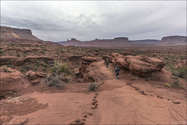 Fisher Towers — это живописный район необычных скальных образований, расположенный недалеко от города Моаб (Moab), в восточной части штата Юта, США.