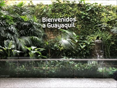Добро пожаловать в Гуаякиль, Эквадор.