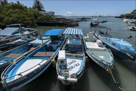 Рыбацкий причал (El Muelle de los Pescadores) в Пуэрто-Айора, остров Санта-Крус.