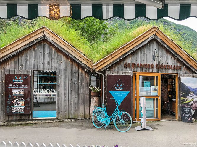 Самый сладкий уголок Гейрангера: шоколадная мастерская Geiranger Sjokolade.